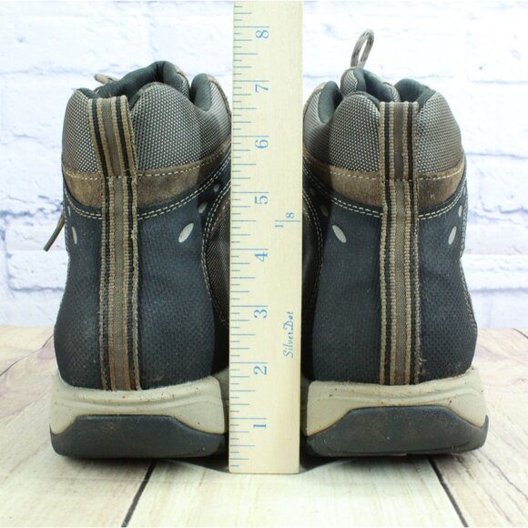 LL Bean Brown Suede Insulated Waterproof Trail Model 4 Hiking Boots Size 13 M main image 5